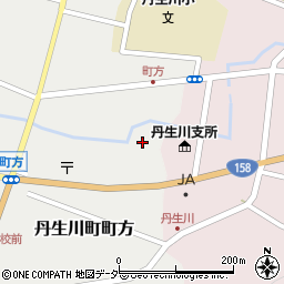 高山市役所　丹生川支所丹生川文化ホール周辺の地図