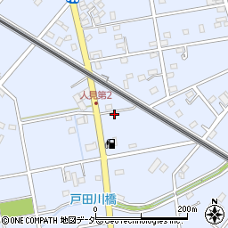 埼玉県深谷市人見274周辺の地図