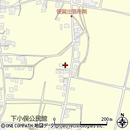 長野県松本市笹賀下小俣2623周辺の地図