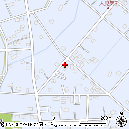 埼玉県深谷市人見1063周辺の地図