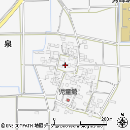 茨城県つくば市泉847周辺の地図