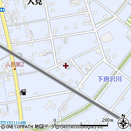 埼玉県深谷市人見251周辺の地図