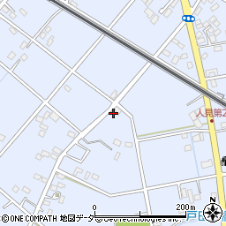 埼玉県深谷市人見532周辺の地図