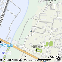 茨城県古河市磯部33周辺の地図