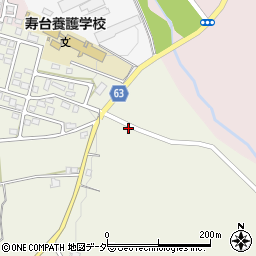 長野県松本市内田向井786周辺の地図