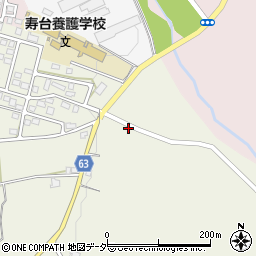 長野県松本市内田向井786周辺の地図