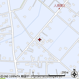 埼玉県深谷市人見1061周辺の地図