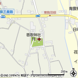茨城県古河市駒羽根208周辺の地図