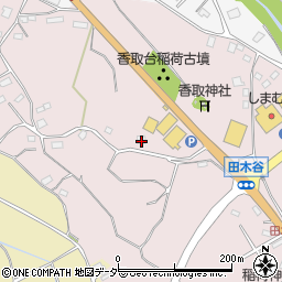 茨城県小美玉市田木谷425周辺の地図