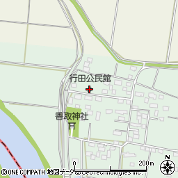 行田公民館周辺の地図
