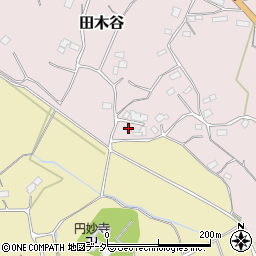 茨城県小美玉市田木谷536周辺の地図