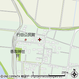 茨城県下妻市二本紀734周辺の地図