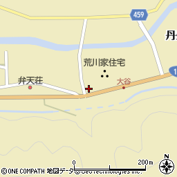 岐阜県高山市丹生川町大谷113周辺の地図