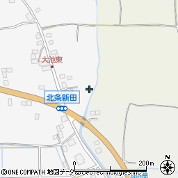 茨城県つくば市北条1595周辺の地図