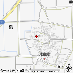 茨城県つくば市泉853周辺の地図