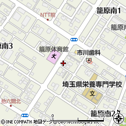 埼玉県熊谷市籠原南周辺の地図
