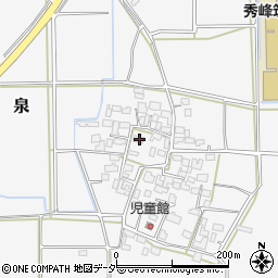 茨城県つくば市泉847-1周辺の地図