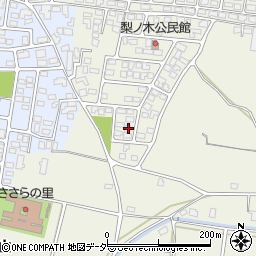 長野県松本市内田72周辺の地図