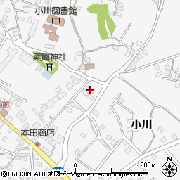 茨城県小美玉市小川1612-2周辺の地図