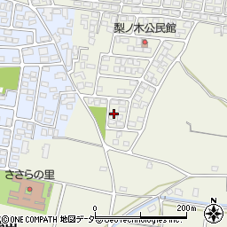 長野県松本市内田74周辺の地図