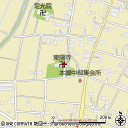 東陽寺周辺の地図