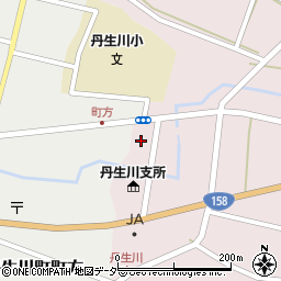 高山消防署丹生川出張所周辺の地図