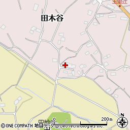 茨城県小美玉市田木谷534-1周辺の地図