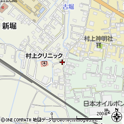 埼玉県熊谷市新堀42周辺の地図