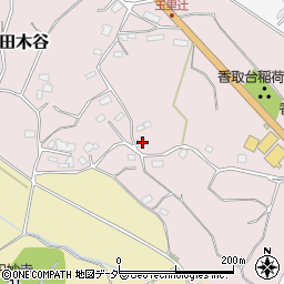 茨城県小美玉市田木谷413周辺の地図