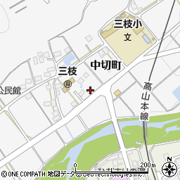 岐阜県高山市中切町506周辺の地図