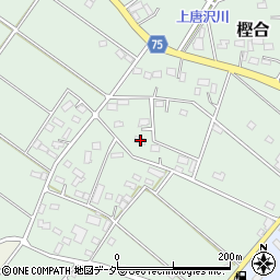 埼玉県深谷市樫合394周辺の地図