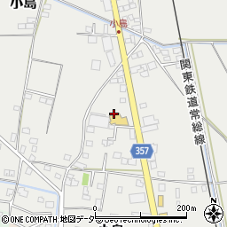 茨城県下妻市小島869周辺の地図