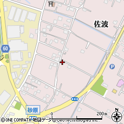 埼玉県加須市佐波278-1周辺の地図