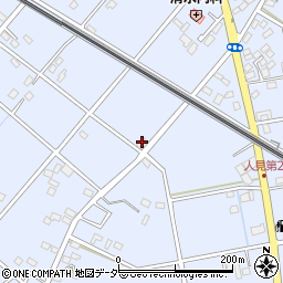 埼玉県深谷市人見457周辺の地図