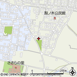 長野県松本市内田71周辺の地図