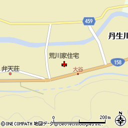 岐阜県高山市丹生川町大谷152周辺の地図
