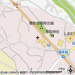 茨城県小美玉市田木谷473周辺の地図