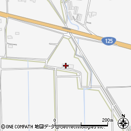 茨城県つくば市北条4571周辺の地図