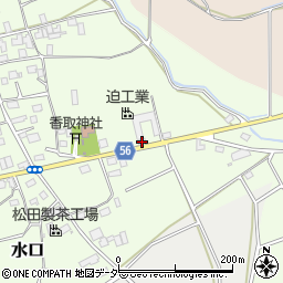 茨城県結城郡八千代町水口286周辺の地図