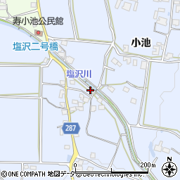 長野県松本市寿小赤550周辺の地図