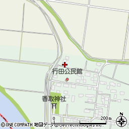 茨城県下妻市二本紀566-2周辺の地図