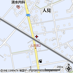埼玉県深谷市人見279周辺の地図