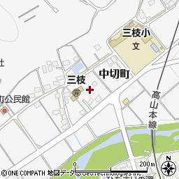 岐阜県高山市中切町497周辺の地図