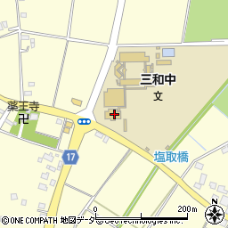 茨城県古河市東山田463周辺の地図
