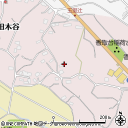 茨城県小美玉市田木谷518周辺の地図