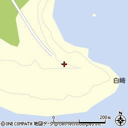 西郷岬灯台周辺の地図