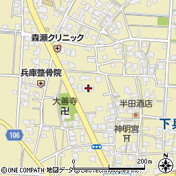 下兵庫区民会館周辺の地図