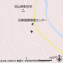 石川県白山市白峰イ周辺の地図