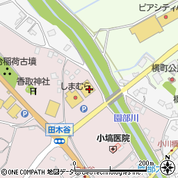 茨城県小美玉市田木谷212周辺の地図