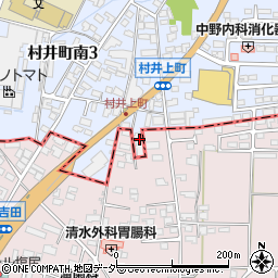 東洋器材株式会社　松本営業所周辺の地図